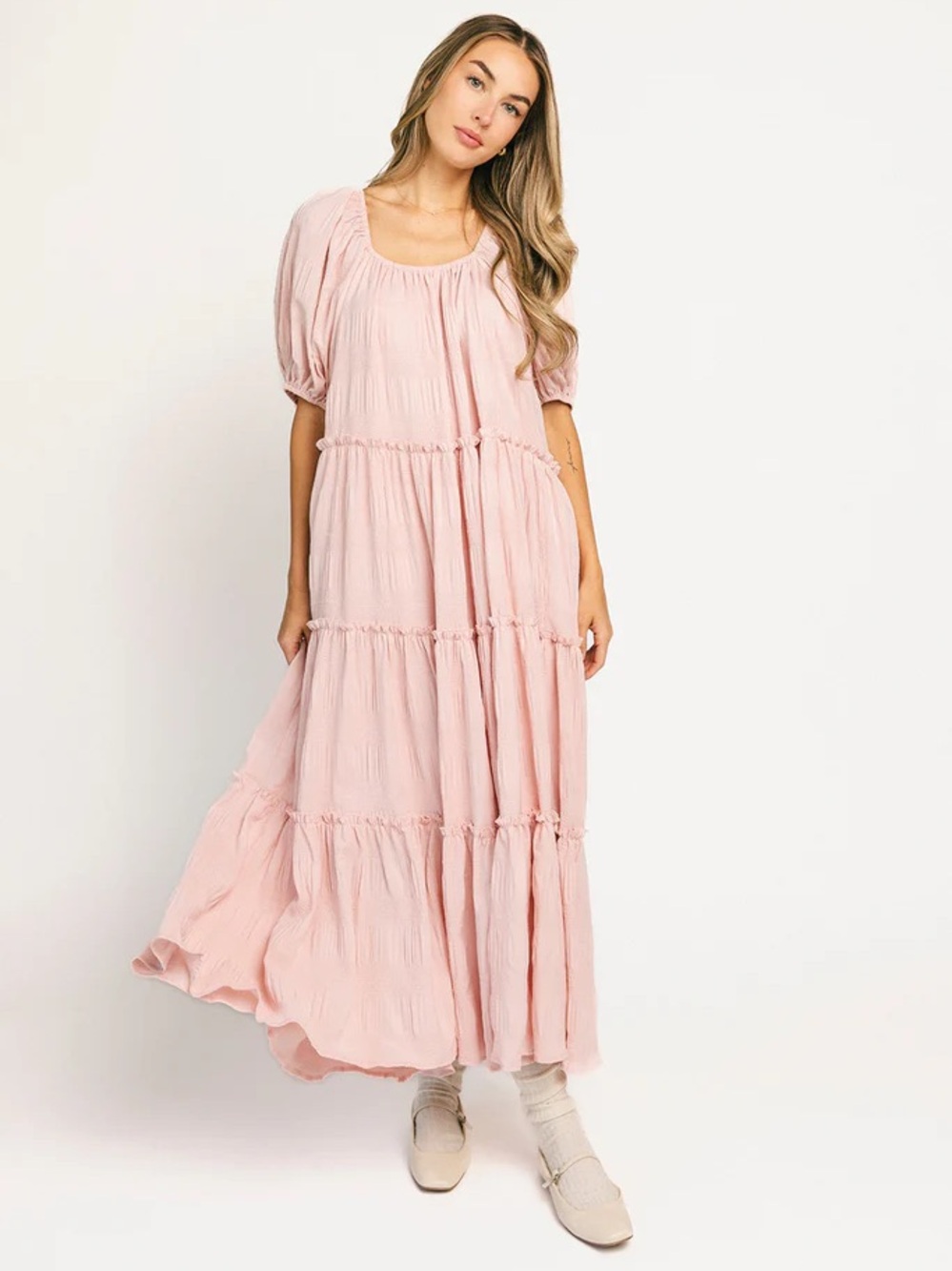 DAYMAKER DRESS // TEA ROSE *ZOCO EXCLUSIVE*